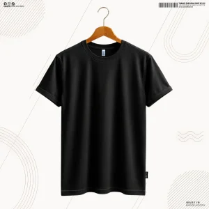 DARKOF HALF SLEEVE PLAIN T-SHIRT PHANTOM