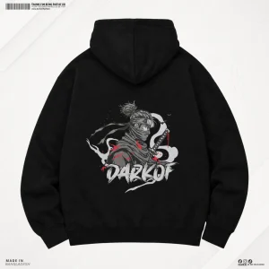 Man Premium Hoodie NinjaX - Black