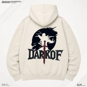 Man Premium Hoodie Shadow Blade - Off White